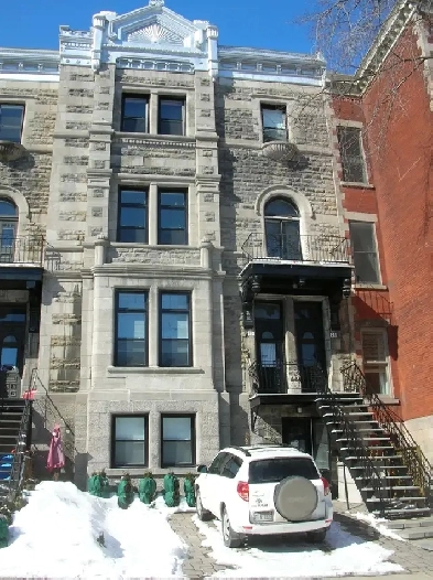 Westmount apt. in a  magnificent stone house available now