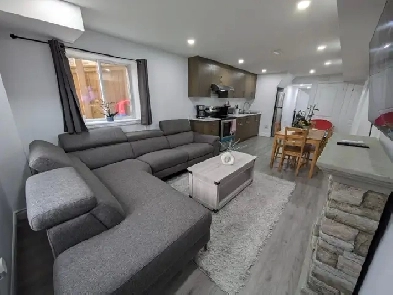 Walkout 2 Bedroom basement for Rent