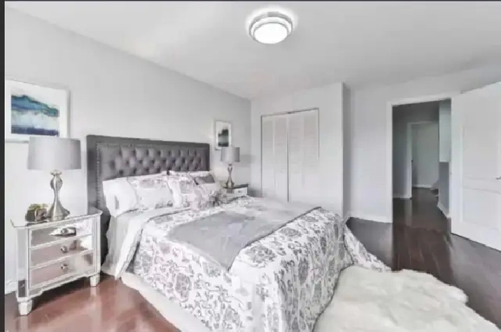 Toronto upper level Masterroom w/ own bath, washer for rent,