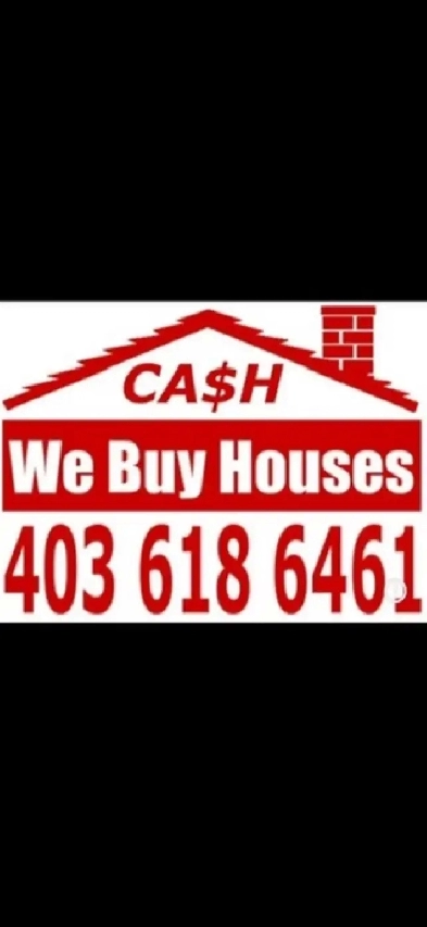 WE BUY HOUSES & CONDOS!