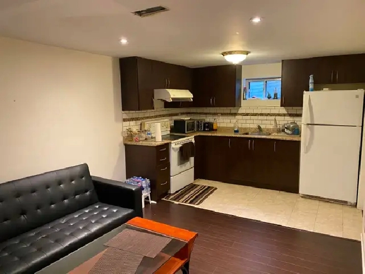 one bedroom basement for rent