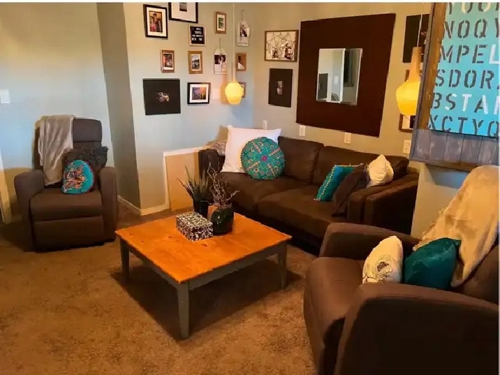 01 july, Furnish private bdrm, living rm, bathrm, shared kitchn