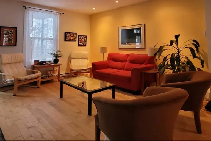 VERDUN, 5 ½ meublé, 1 juillet au 31 août 2026, 1500$/mois