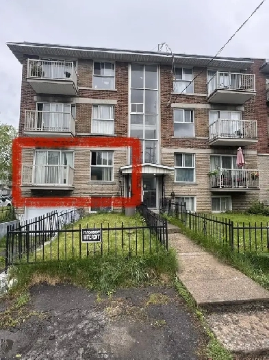 4-1/2 1ere Etage 1er Juillet