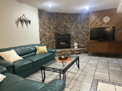 For Rent - Furnished Basement Suite