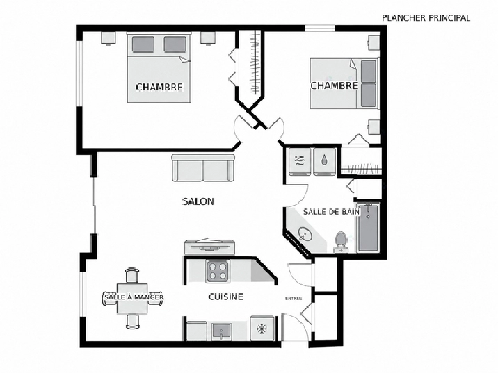 Visite libre – Le 27 juin, de 10 h à 12 h Condo 4 ½ à louer