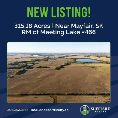 FARMLAND FOR SALE | RM of Meeting Lake # 466 | Mayfair, SK A...