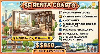 Habitación en renta