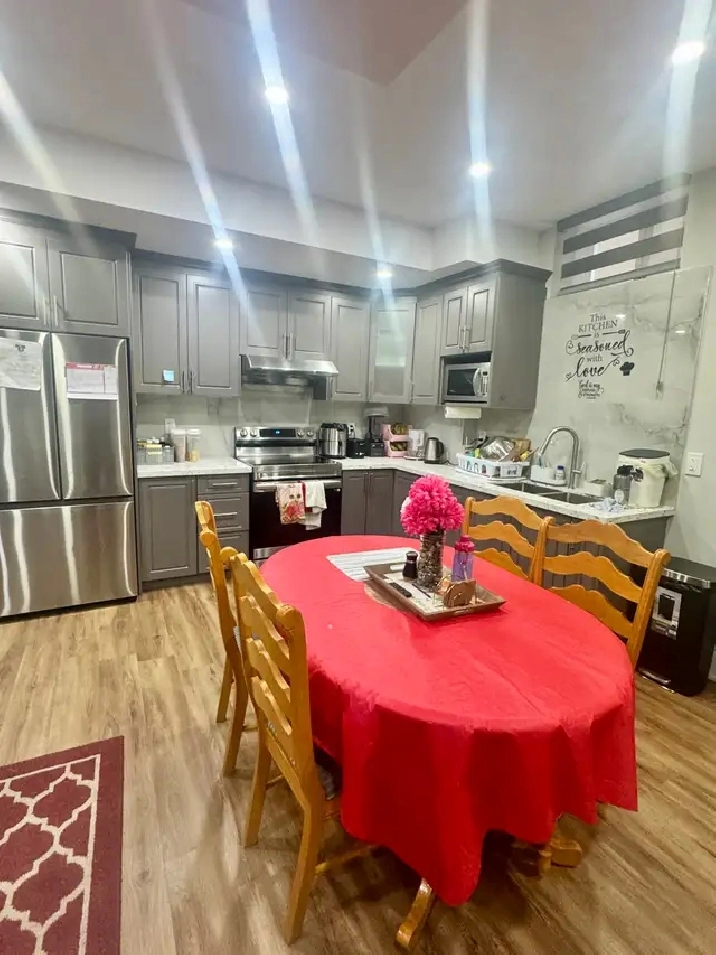 3 bedroom basement for rent in Brampton