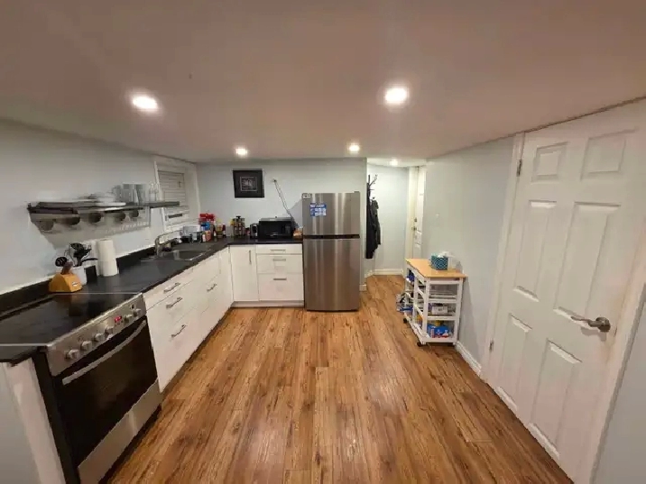 1 Bed 1 Bath basement apartment