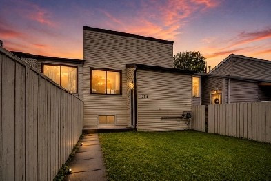 3 bedroom town house no condo fee$279000