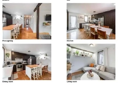 Recently renovated, 2 bedrooms apartment near downtown