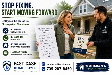 IT’S TRUE, You can sell your property without fixing it up!