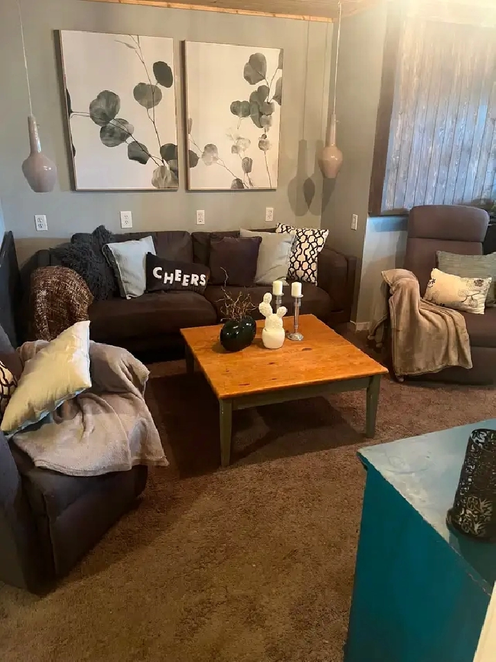 Available TODAY, furnished bedrm,livingrm, bathrm, kitchenette