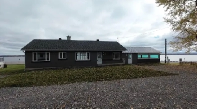 Maison en bord de l’eau