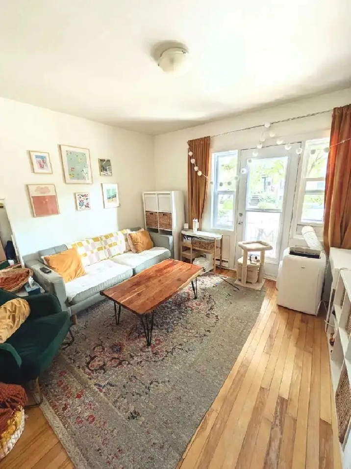 4½ dans un quartier recherché avec terrasse et balcon