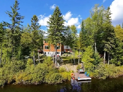 Havre de paix luxueux au bord de l'eau en Beauce