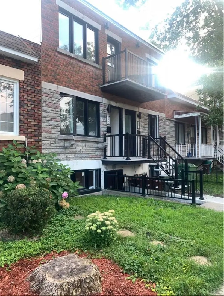 5 1/2 bedroom basement apartment fully renovated!
