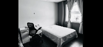 Private Room for rent in (2) rooms apartment (only clean person)