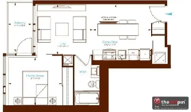Downtown Toronto 1-Bedroom Condo at 8 Charlotte St