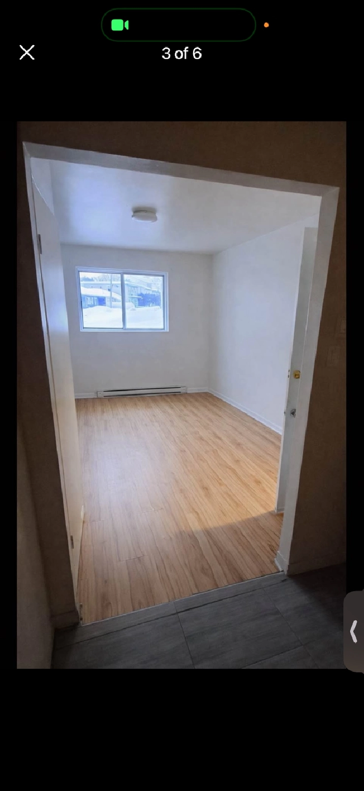 3 1/2  TRES GRAND ET LUMINEUX APPARTEMENT A LOUER