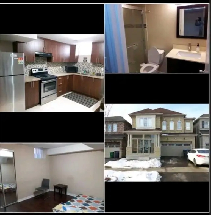 2 bedroom basement with 2 separate washrooms