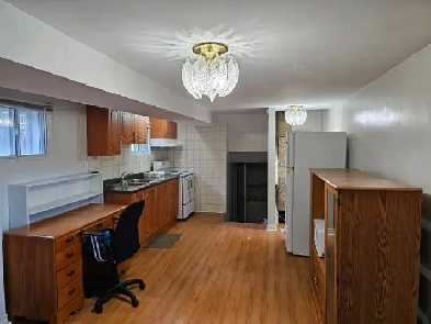 2 Bedrooms BSMT Apt. with Sep. ENT. Available for $1800.00