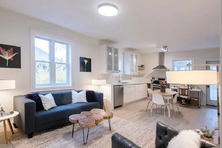 Beautiful one bedroom, main floor apartment for rent.