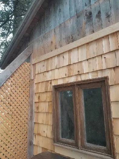 Rustic Cabin near Shediac & Beaches on a large park setting lot