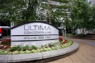 One bedroom condo at Yonge and Sheppard - August 1