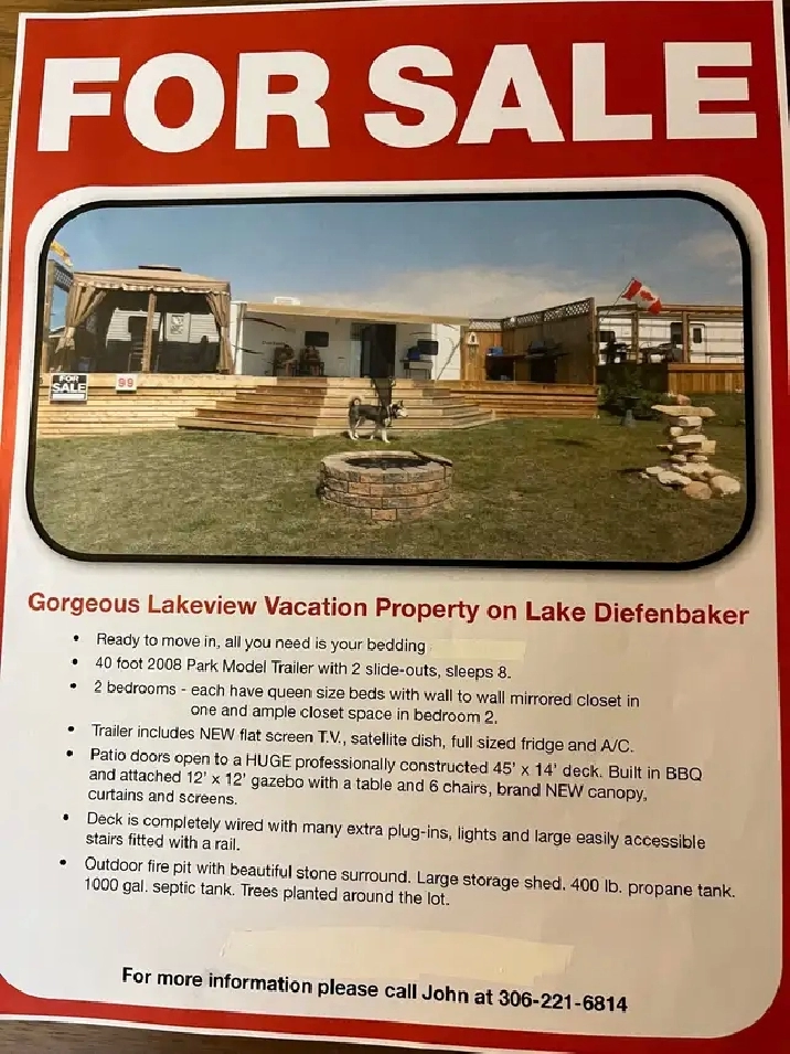 Lakeview Vacation Property On Lake Diefenbaker