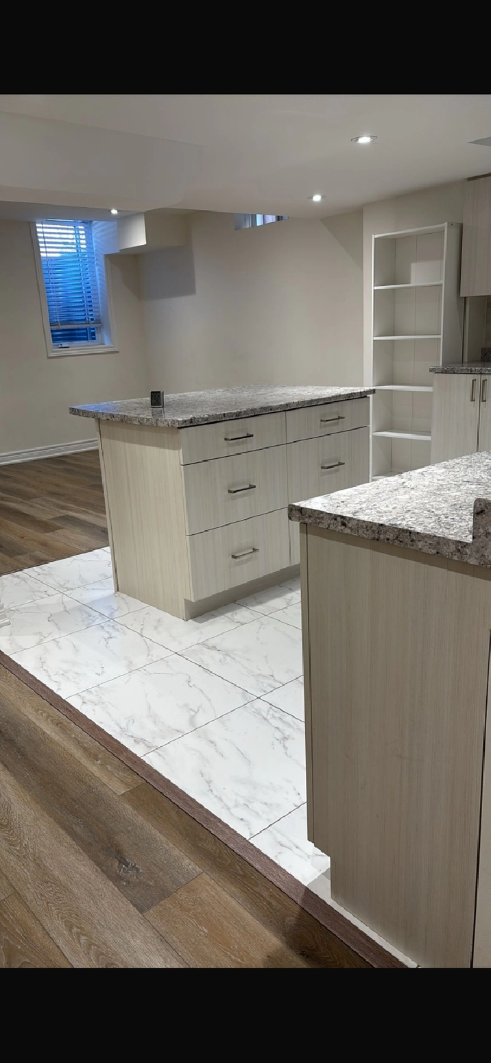 Beautiful, Bright, New and Very generous 1  1 Basement Apartment