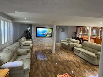 1 bed 1 bath basement for rent