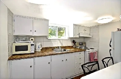 New 1 bedroom basement apt Fully Furnished & Equipped