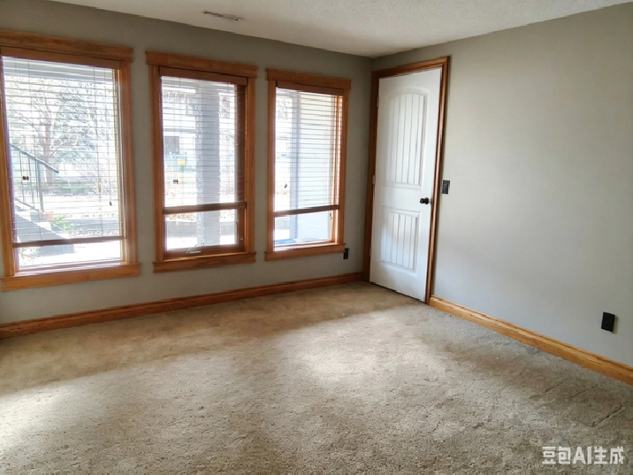 Bright and clean bedroom in Walk-out basement in Woodbine