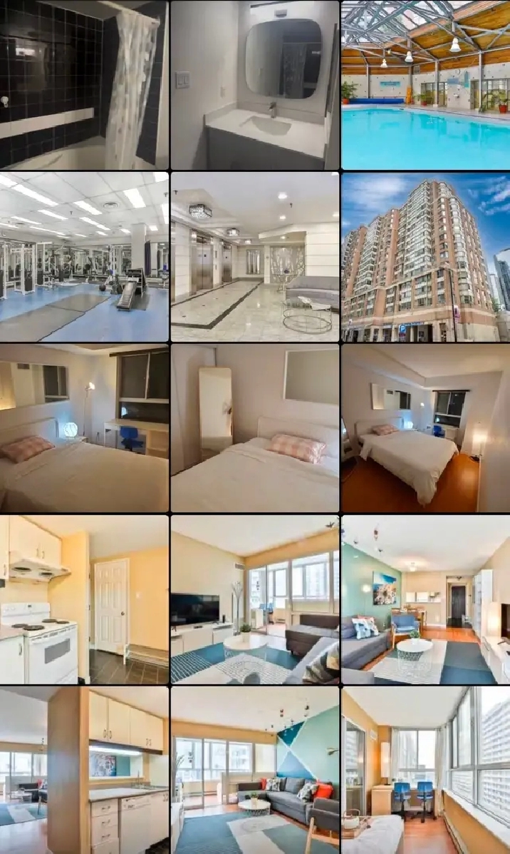 Furnished 1 Den ( window), $2550/month, all incl, Bay/Gerrard