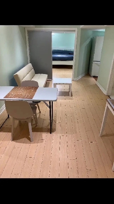 Furnished Basement for rent Across Vaughan Mills Mall