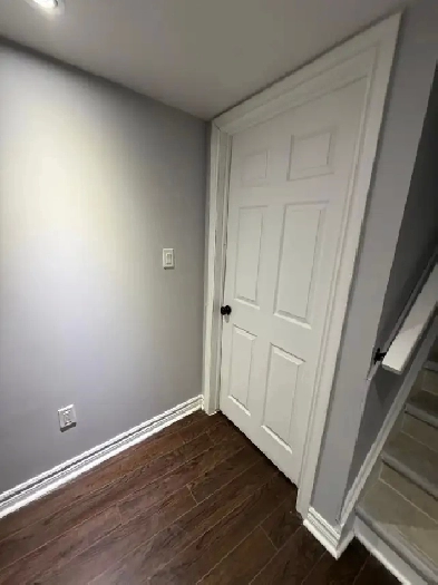Private One bedroom basement apt for rent from August 1st