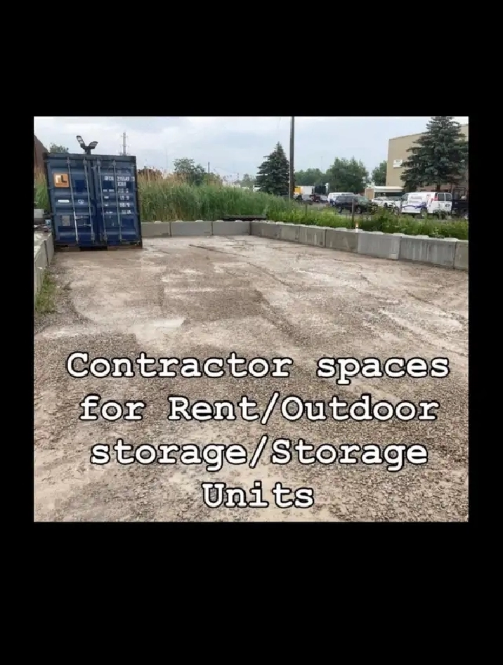 Outdoor Storage/ Storage Units for Rent
