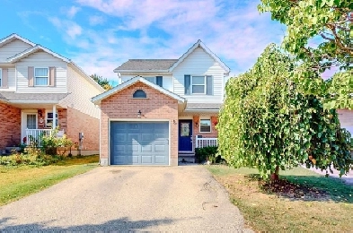 Beautiful 3-Bedroom Single Detached Home in Kitchener for Rent