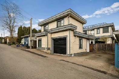 Ready:Furnished Vancouver Laneway House for Rent – 2 Bed 2 Bath