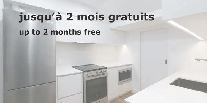 renovated studio apartment near Guy-Concordia - ID 2696