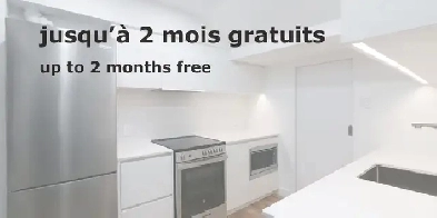 renovated studio apartment near Guy-Concordia - ID 2696