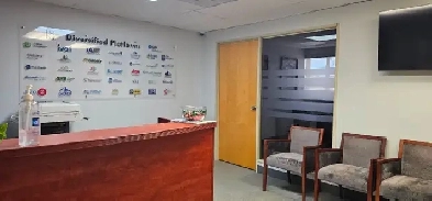 Commercial Office Space for Rent Oshawa | Reception   3 Offices