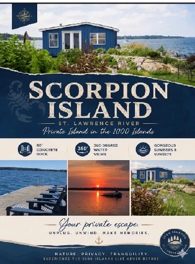 Scorpion Island a jewel in the Thousand Island