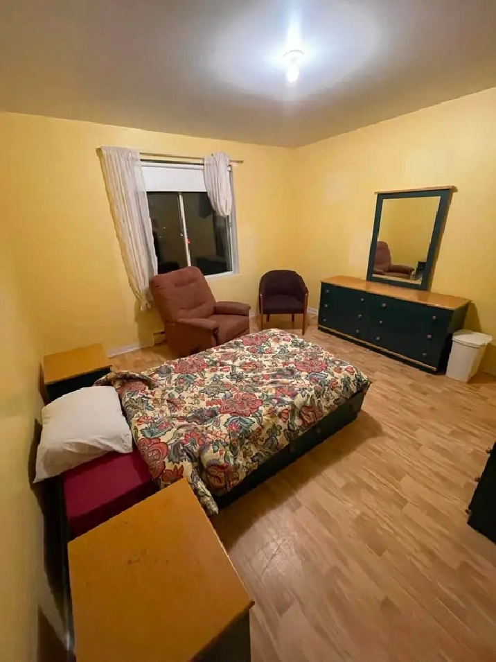 Chambre à louer –centre-ville de Shawiniga