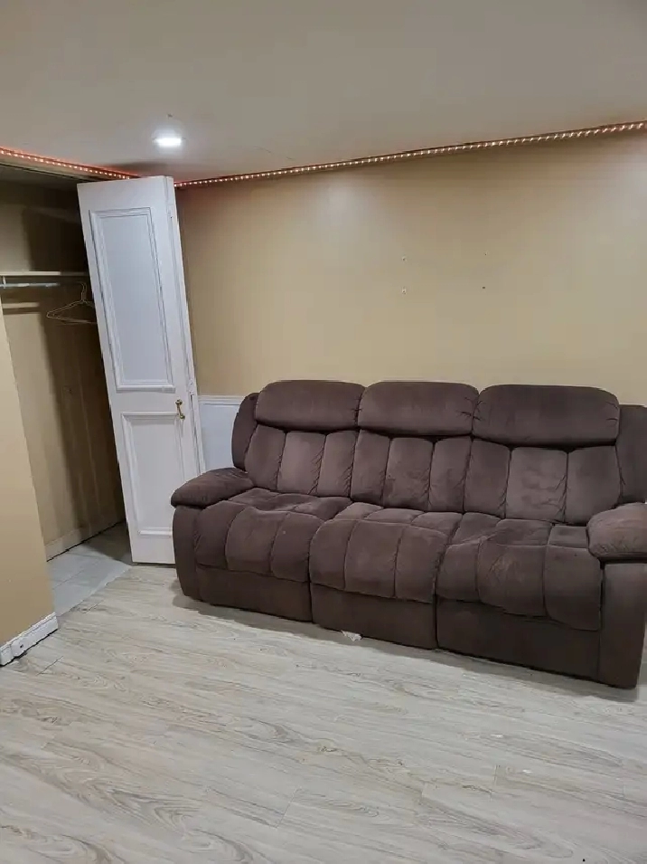 Basement unit for rent