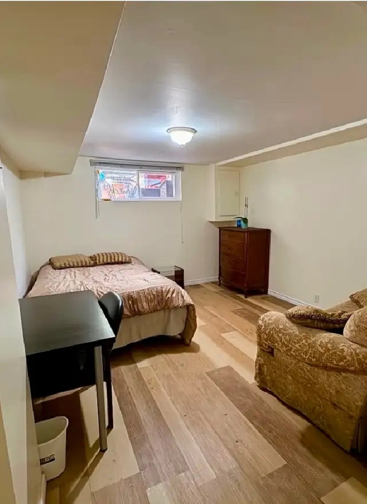 Furnished large bright room Single male $890 m all utilities