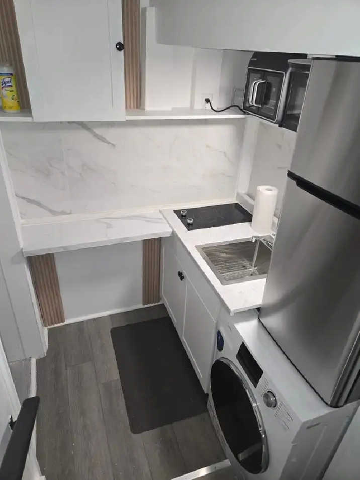 Basement studio apartment for rent in North bay