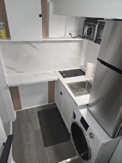 Basement studio apartment for rent in North bay